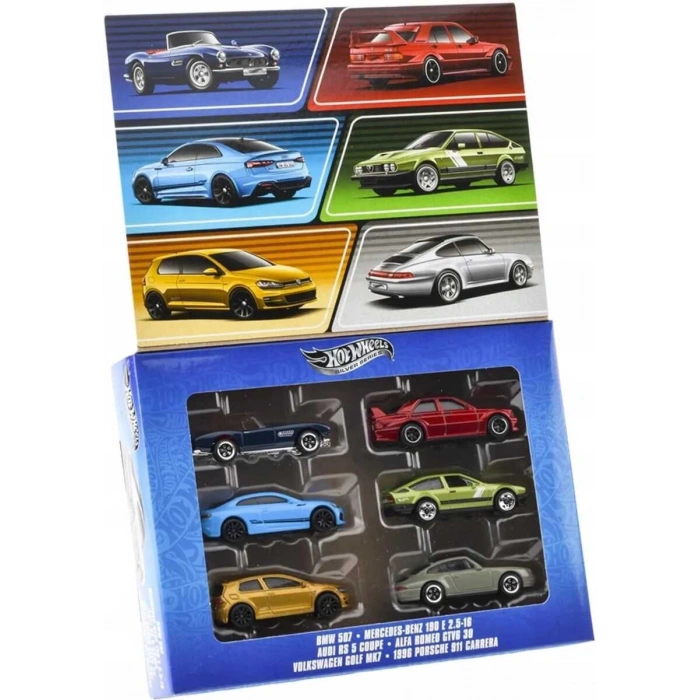 Hot Wheels Euro Style 6 Lı Paket
