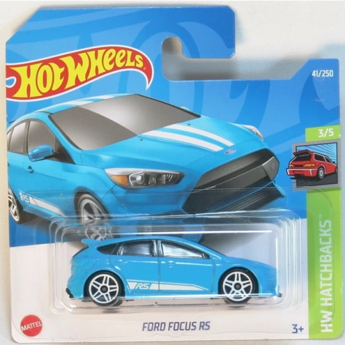 Hot Wheels (2022) FORD FOCUS RS BLUE
