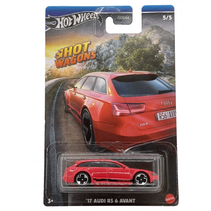 Hot Wheels Hot Wagons Araba Seti 17 Audi RS 6 Avant