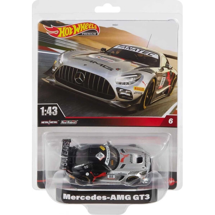 Hot Wheels Premium 1/43 Mercedes AMG GT3