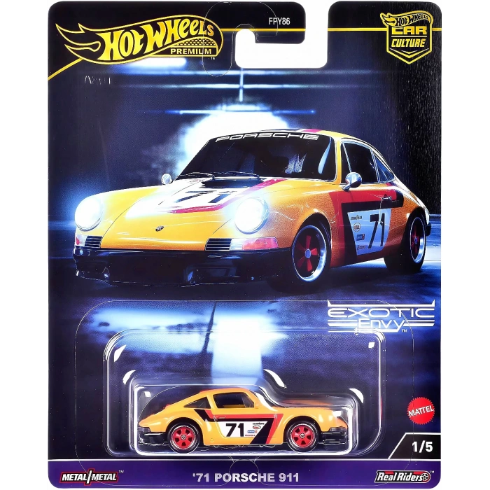 Hot Wheels Premium 71 Porsche 911 2024 Exotic Envy