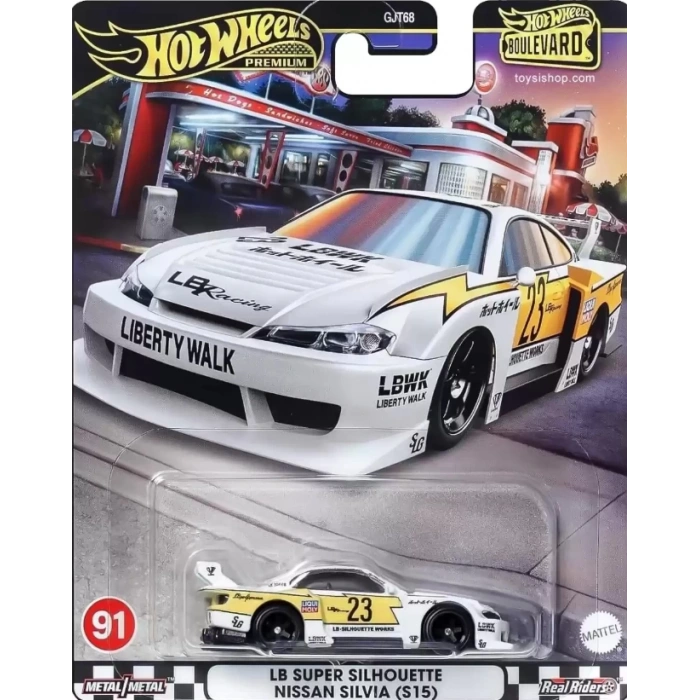Hot Wheels Premium Boulevard 2024 Mix 1 - LB Super Silhouette Nissan Silvia (S15)