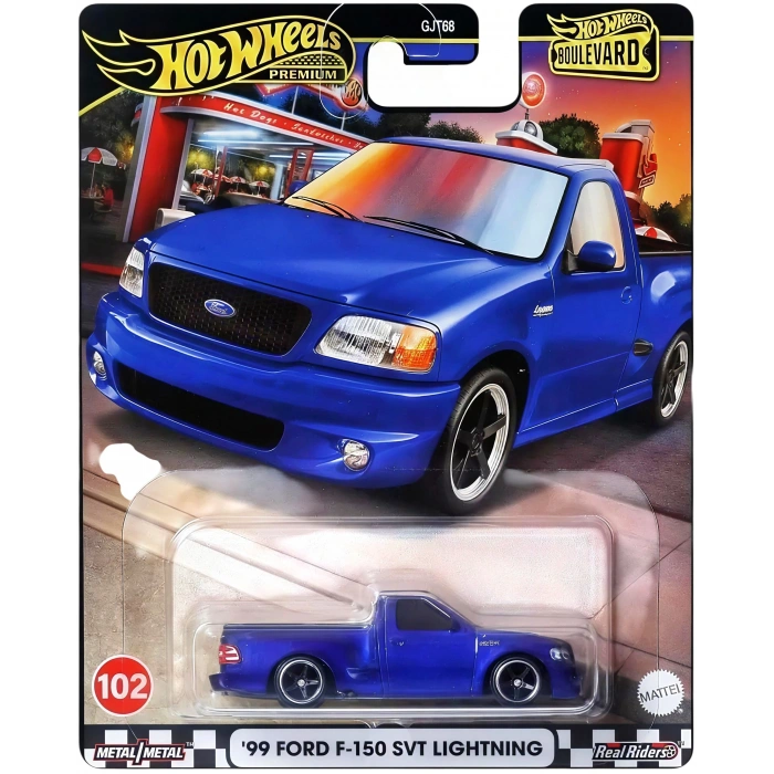 Hot Wheels Premium Boulevard 99 Ford F-150 SVT Lightning
