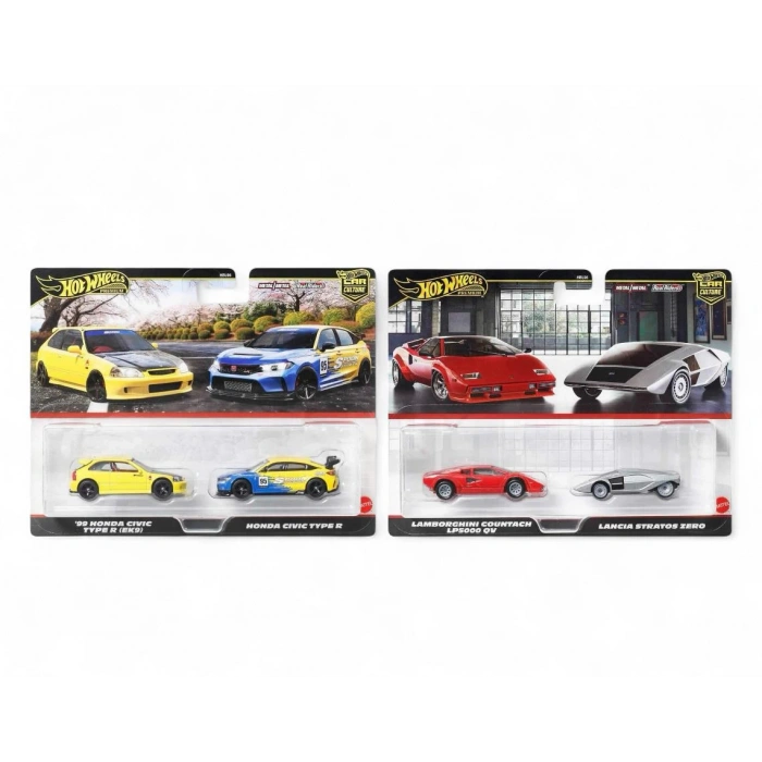 Hot Wheels Premium Car Culture 2li Set