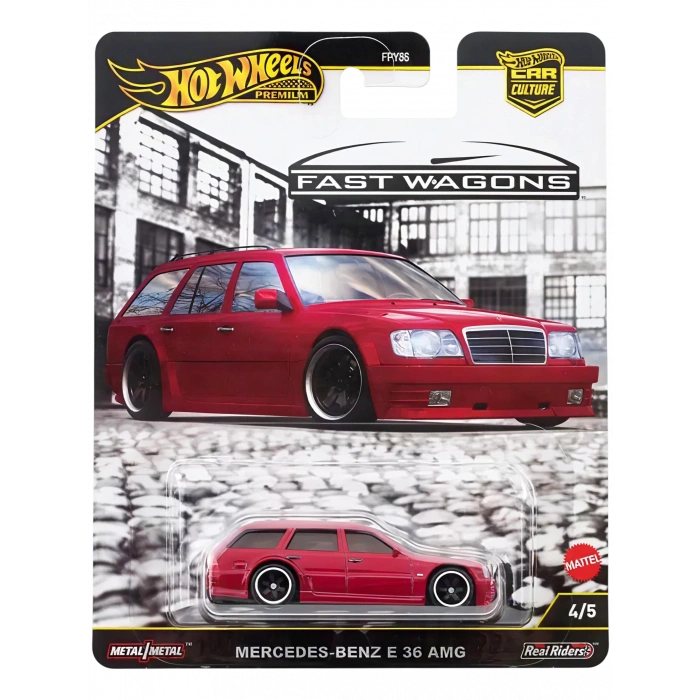 Hot Wheels Premium Car Culture Fast Wagons Mercedes-Benz E 36 AMG