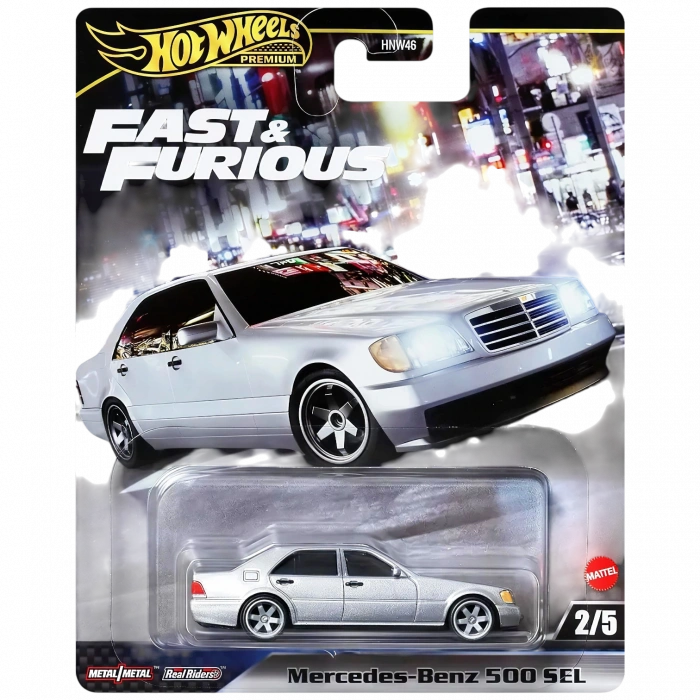 Hot Wheels Premium Fast And Furious Mercedes-Benz 500 SEL
