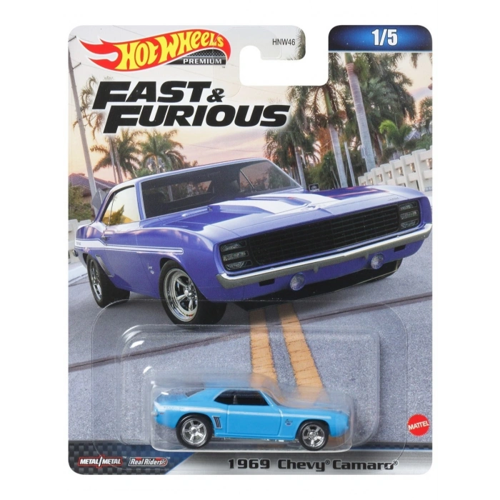 Hot Wheels Premium Fast & Furious 1969 Chevy Camaro