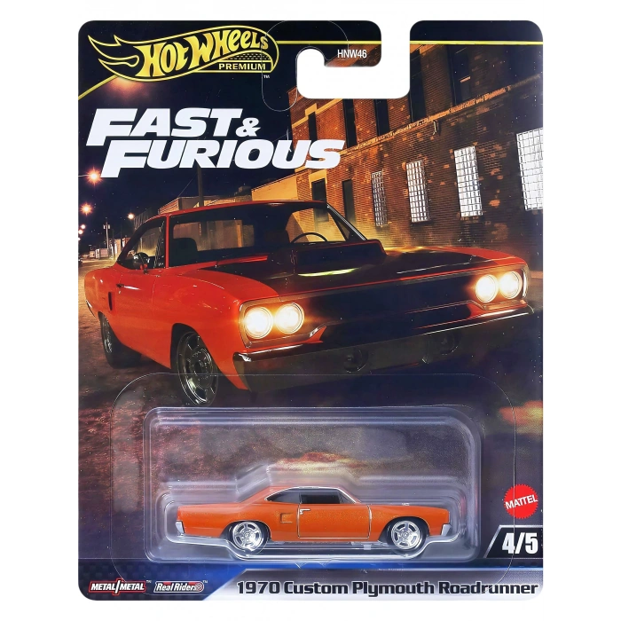 Hot Wheels Premium Fast & Furious 1970 Custom Plymouth Roadrunner