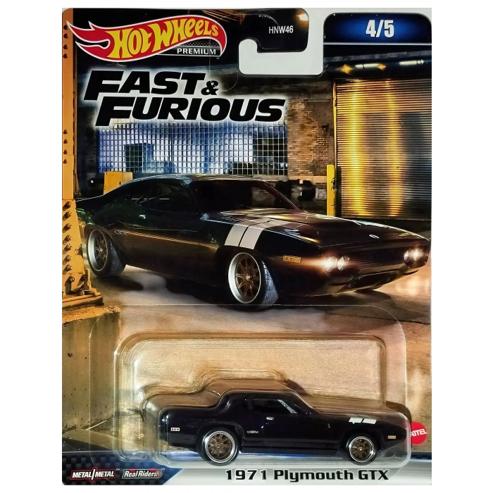 Hot Wheels Premium Fast & Furious 1971 Plymouth GTX