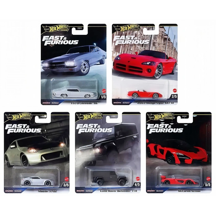 Hot Wheels Premium Fast & Furious 2025 Mix