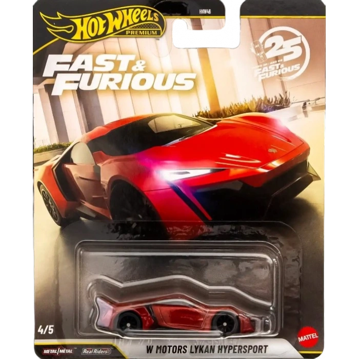 Hot Wheels Premium Fast & Furious 25. Years (10Lu Set)