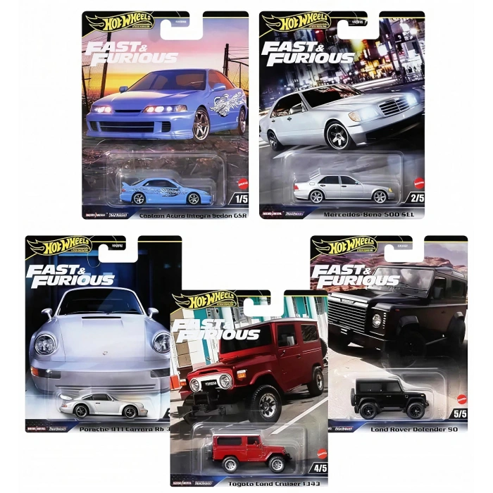 Hot Wheels Premium Fast & Furious Case G