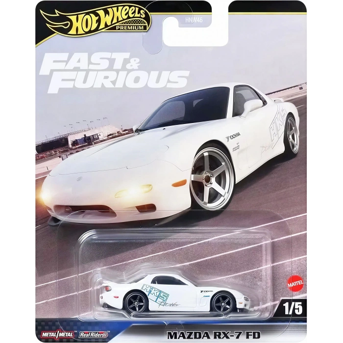Hot Wheels Premium Fast & Furious Mazda RX-7 FD