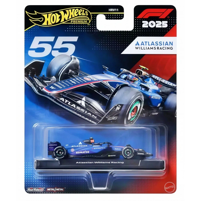 Hot Wheels Premium Formula 1 - Atlassian Williams Racing 2025 JKD85