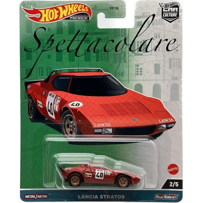 Hot Wheels Premium Spettacolare Lancia Stratos #40