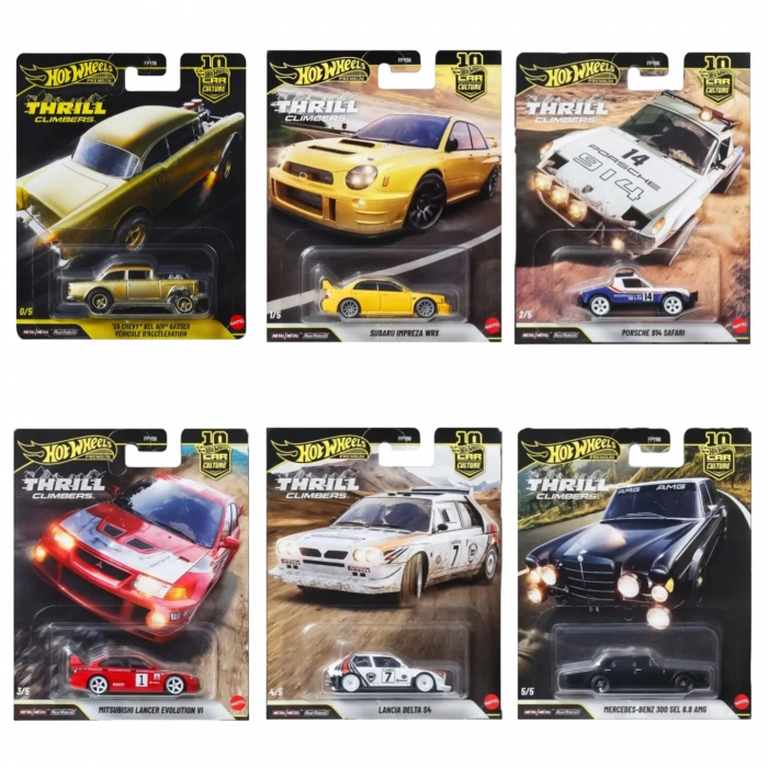 Hot Wheels Premium Thrill Climbers Chase Set Car Culture (FPY86 - 976Q)