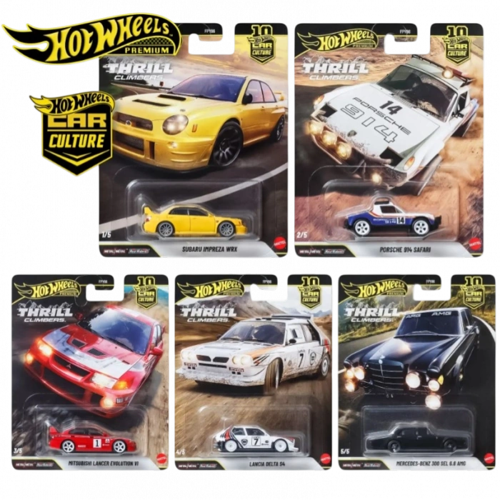Hot Wheels Premium Thrill Climbers Set Car Culture FPY86 - 976Q