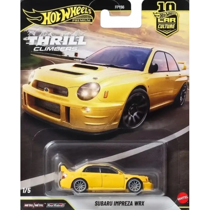 Hot Wheels Premium Thrill Climbers - Subaru Impreza WRX