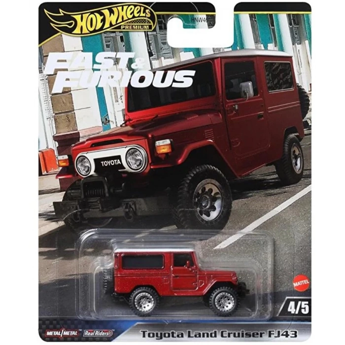 Hot Wheels Premium Fast & Furious Toyota Land Cruiser FJ43 HRT96