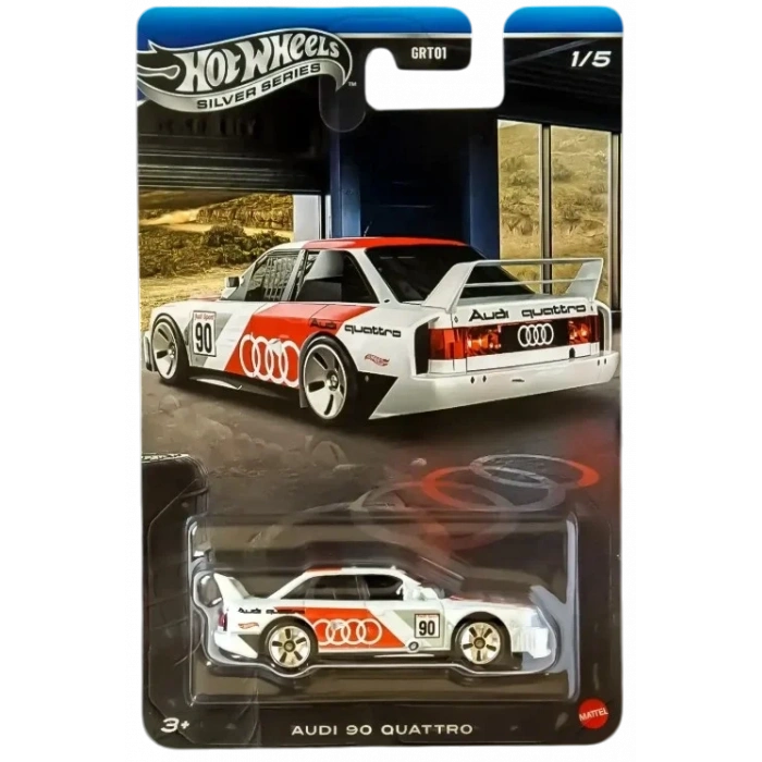 Hot Wheels Silver Series Audi 90 Quattro - GRT01 - 979Q