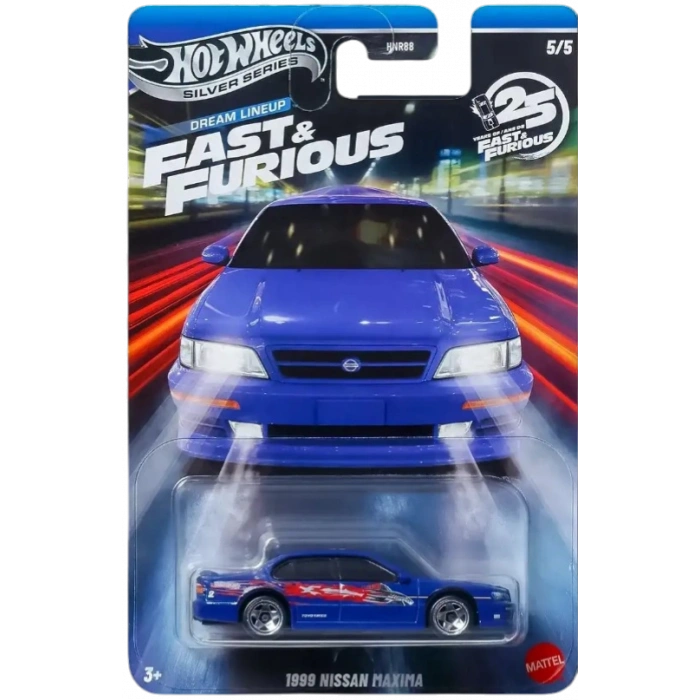 Hot Wheels Silver Series Dream Lineup Fast Furious - HNR88 - 979N