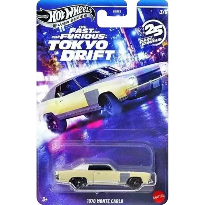 Hot Wheels Silver Series Fast & Furious Tokyo Drift - 1970 Monte Carlo