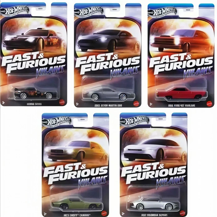 Hot Wheels Silver Series Fast & Furious Villains