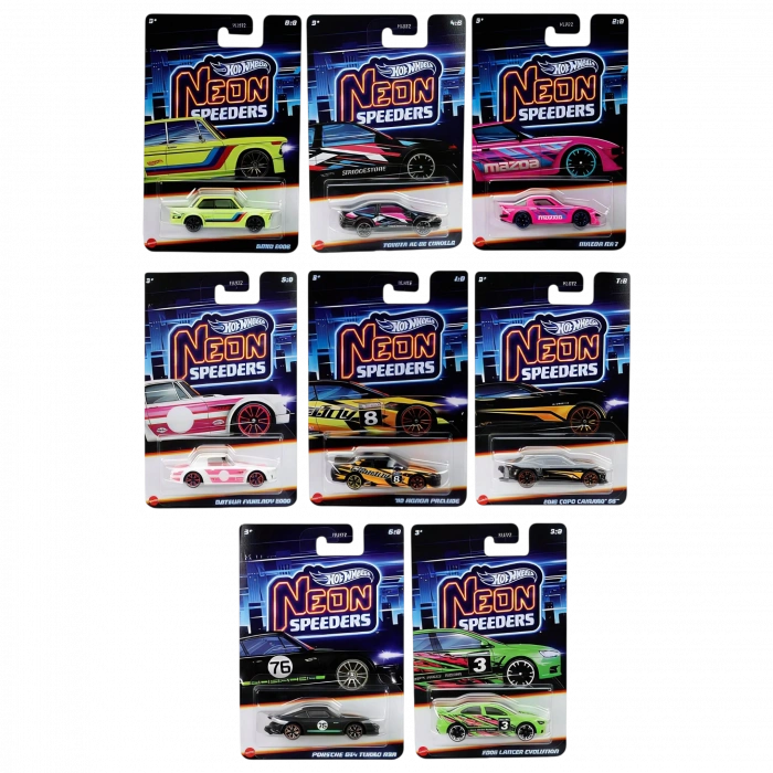 Hot Wheels Silver Serisi Neon Speeders HLH72 - 979E