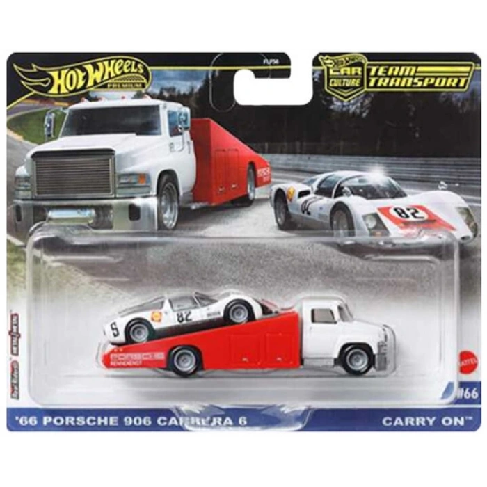 Hot Wheels Team Transport 2024 - Mix 2 -66 Porsche 906 Carrera 6