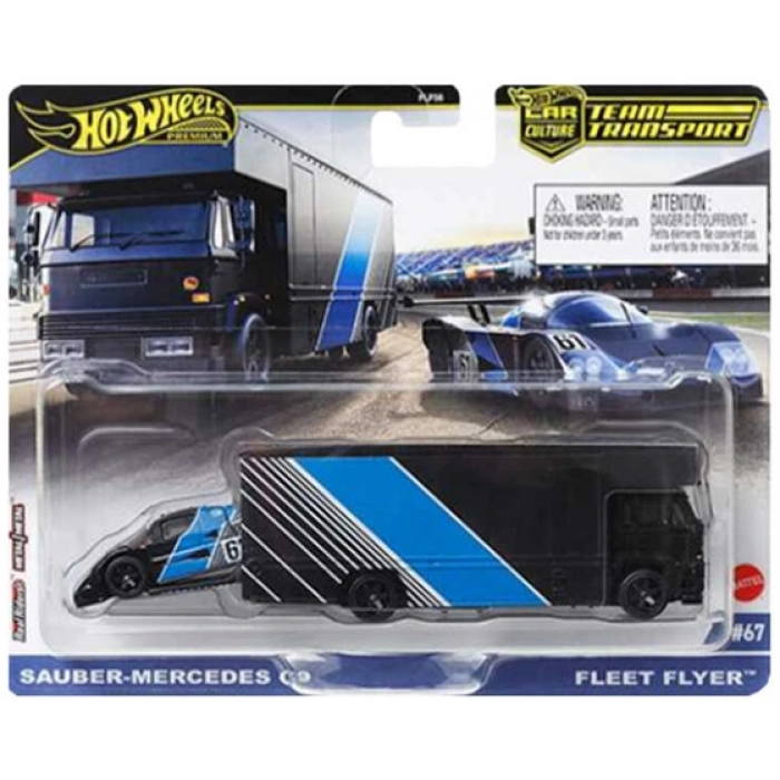 Hot Wheels Team Transport 2024 - Mix 2- Sauber-Mercedes C9