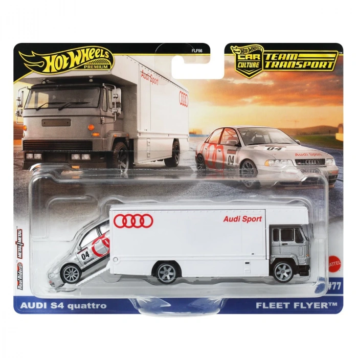 Hot Wheels Team Transport 2025 Mix 2 AUDI S4 quattro - FLEET FLYER