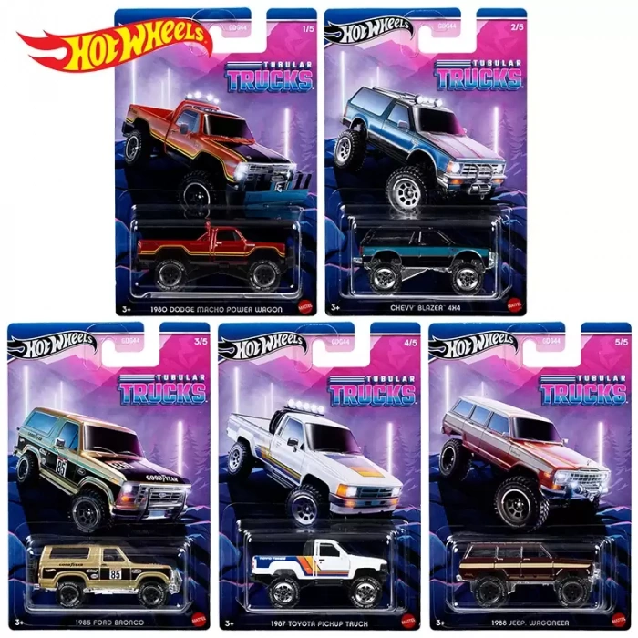 Hot Wheels Tubular Trucks HWR58 Set