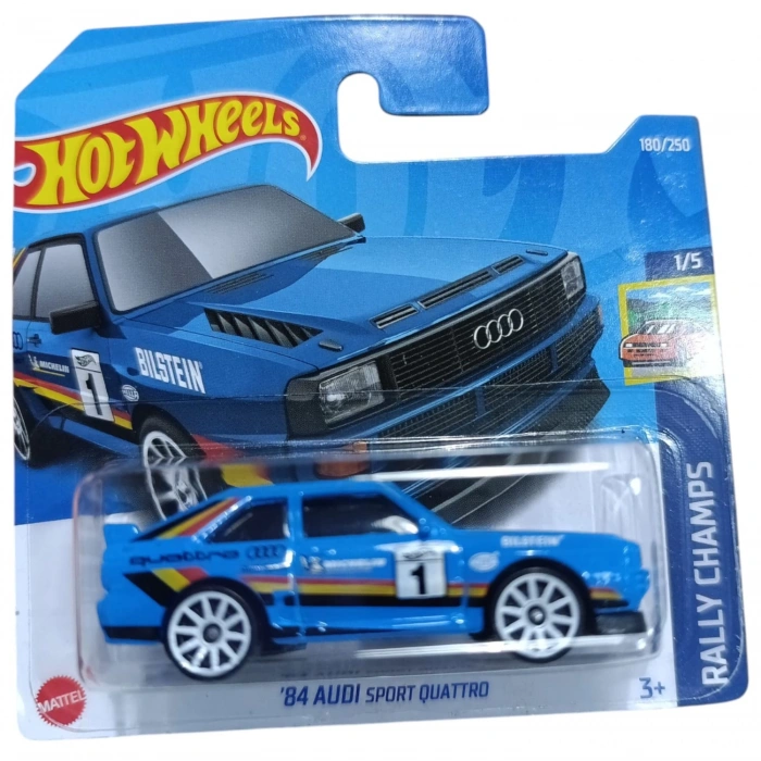 HotWheels (2022) 84 AUDI SPORT QUATTROV MAVİ