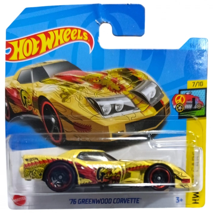 HotWheels (2023) CORVETTE 76 GRRENWOOD