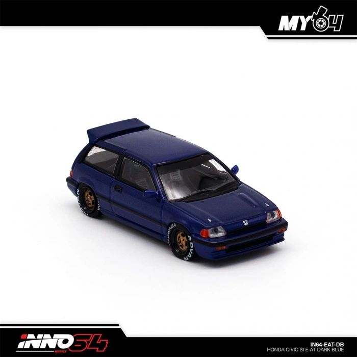 Inno 1/64 HONDA CIVIC Si E-AT Dark Blue