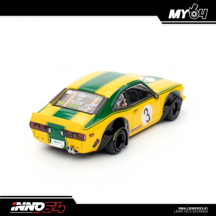 Inno 1/64 LBWK MAZDA RX3 SAVANNA IN64-LBWKRX3-01