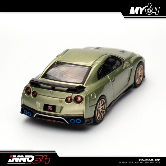 Inno 1/64 NISSAN GT-R (R35) Millennium Jade IN64-R35-MJADE