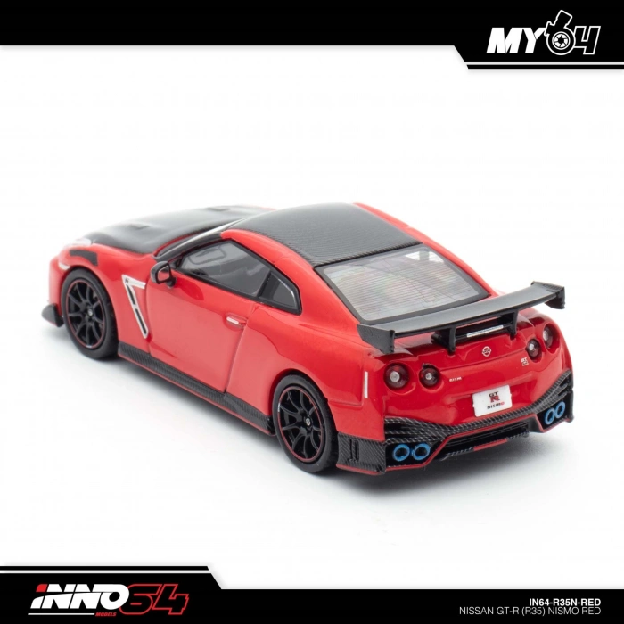 Inno 1/64 Nissan GT-R (R35) Nismo Red