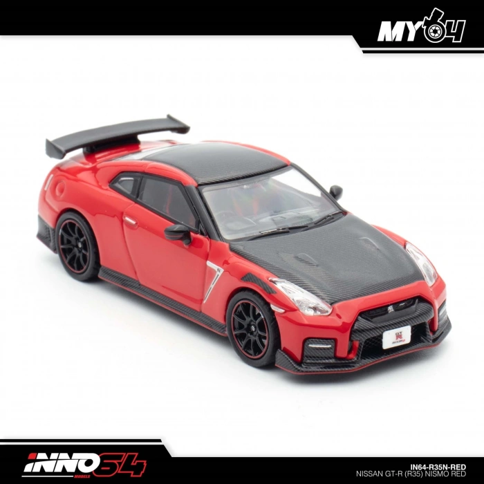 Inno 1/64 Nissan GT-R (R35) Nismo Red