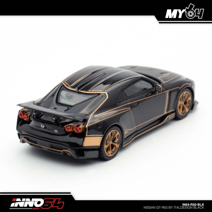 Inno 1/64 Nissan GT-R50 by Italdesign Black