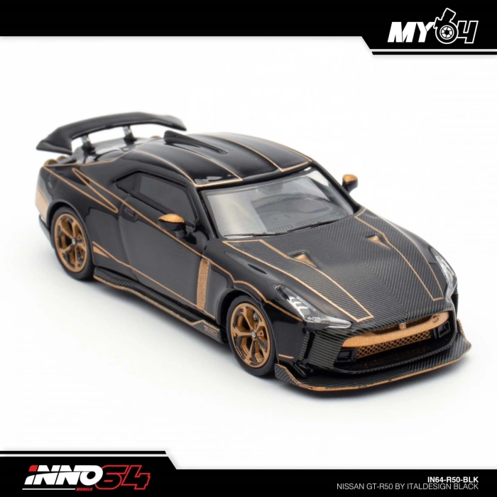 Inno 1/64 Nissan GT-R50 by Italdesign Black