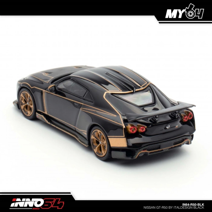 Inno 1/64 Nissan GT-R50 by Italdesign Black