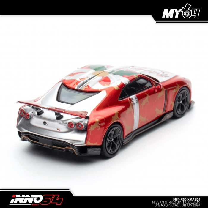 Inno 1/64 Nissan GT-R50 XMAS 2024 Special Edtion IN64-R50-XMAS24