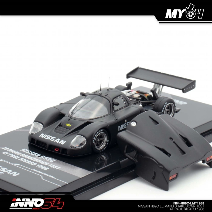 Inno 1/64 Nissan R89C Le Mans Shakedown Test At Paul Ricard 1988