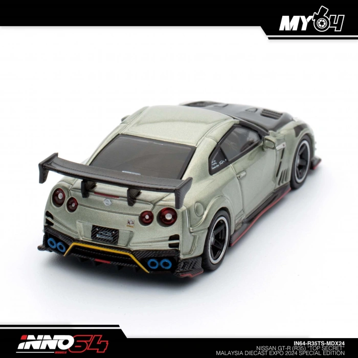 Inno 1/64 Nissan Skyline GT-R R35 Top Secret (Malaysia Diecast Expo 2024)