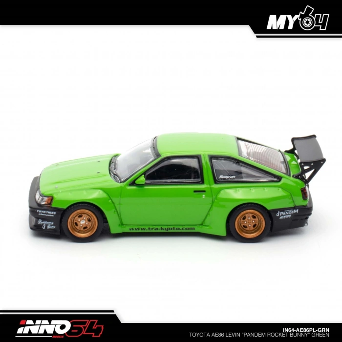 Inno 1/64 Toyota AE86 Levin  Pandem Rocket Bunny Green