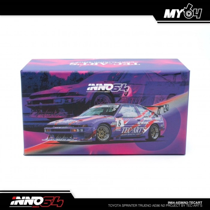 Inno 1/64 Toyota Sprinter Trueno AE86 N2 Project by Tec-Arts