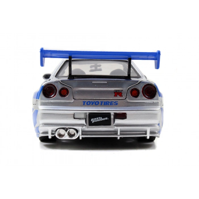 Jada 1/24 Fast & Furious 2002 Nissan Skyline GT-R R34