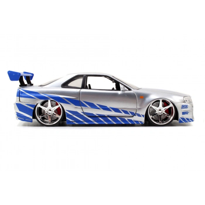 Jada 1/24 Fast & Furious 2002 Nissan Skyline GT-R R34