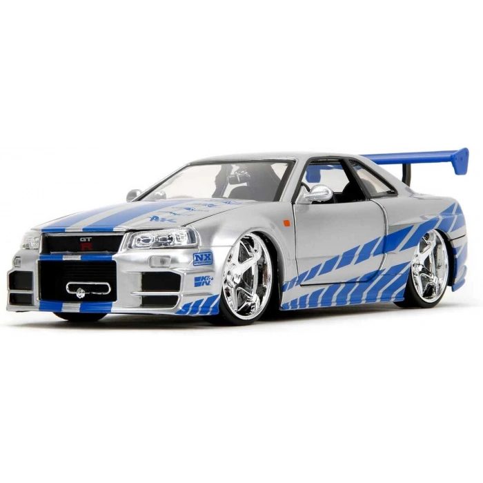 Jada 1/24 Fast & Furious 2002 Nissan Skyline GT-R R34